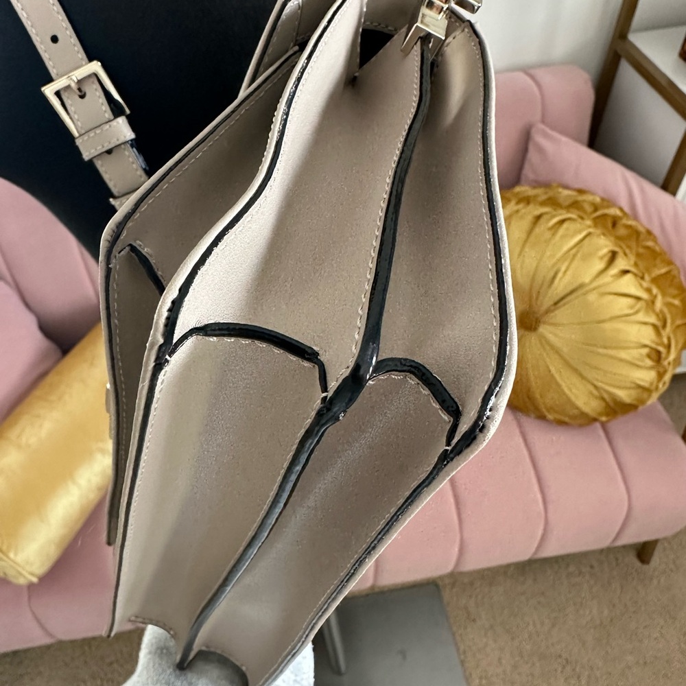Ted Baker Grey Satchel with Crossbody Strap - Picture 11 of 12